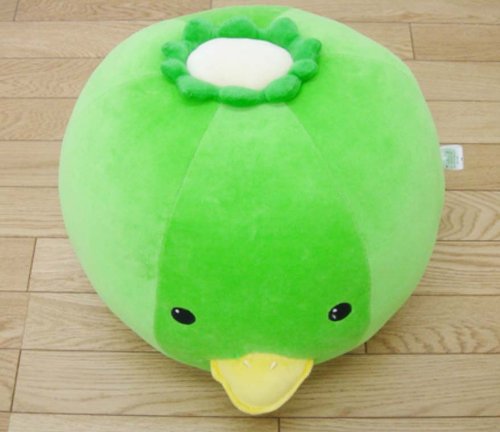 やわらかベロアのアニマルクッション 『アニマート』 ボール型 φ40cm カッパ