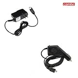HTC EVO 4G Sprint Combo Rapid Car Charger + Home Wall Charger for HTC EVO 4 ....