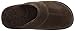 Lamo Men's Scuff Slipper - Suede Shoe, Black