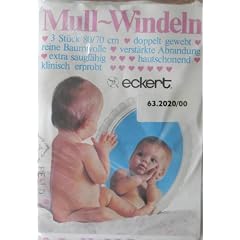 3er Pack Mullwindeln, 100% Baumwolle, �kotex