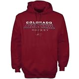 Reebok Colorado Avalanche Burgundy Wordplay Hoody Sweatshirt at Reebok