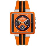 D&G Dolce & Gabbana Men's Cream Chronograph Orange Watch #DW0065