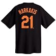 Nick Markakis Baltimore Orioles Youth Name and Number T-Shirt