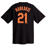 Nick Markakis Baltimore Orioles Name and Number Tee