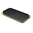 Rachel Ray 12-by-20-Inch Cast-Iron Reversible Grill/Griddle, Green