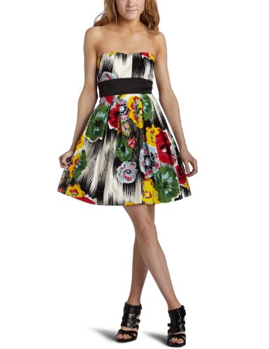 teeze Me Junior's Print Tube Dress