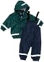Playshoes Unisex - Baby Kombinationen & Mehrteiler Regenanzug Ornament 408694