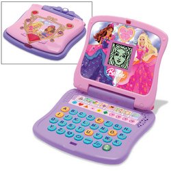 See image Barbie Diamond Castle Learning Laptop