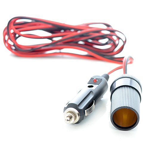 Milliard 12V Car Outlet Cigarette Plug Extension Cord/Cigarette Car