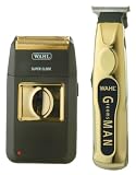 Wahl Groomsman Total Grooming System with Bump Prevent Shaver and T-Blade Trimmer Rechargeable Cord or Cordless