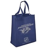 NHL Nashville Predators Navy Blue Reusable Tote Bag