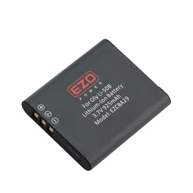 EZOPower Olympus LI-50B/Pentax D-LI92 Replacement Battery 925mAh EZCBA29 for Pentax Optio I-10 WG-1 WG-2 X70 X90 RZ10; Ricoh CX4 CX6 PX