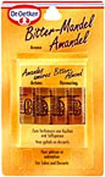 Dr. Oetker Bitter -Almond Flavoring Essence -4 Pack by Dr. Oetker