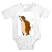 Onesie with stung, owe, pain, ouch, bear, animal, sting, bee