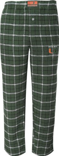 Buy Miami Hurricanes Gridiron Flannel Pants