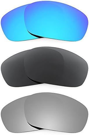 Revant Replacement Lenses for Oakley Racing Jacket Polarized 3 Pair Combo Pack P11