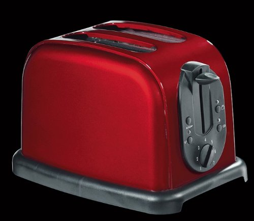 Cilio Nostalgie-Toaster, rot