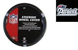 Official NFL License Steering Wheel Cover - New England Patriots