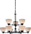 Minka Lavery Iconic 2 Tier Chandelier Model #ML-1867-66