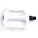 Senston 1 Pair New Bike MTB Road BMX Bicycle Cycling Aluminum Alloy Pedals Bright Color Axle Foot Rest White 5 Colors