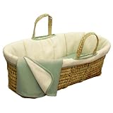 Tadpoles Organic Waffle Terry Moses Basket Set -... by Tadpoles