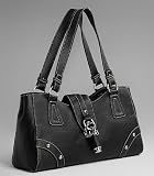 Black ''Ferreira'' Satchel