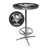 Trademark Global NHL2000-PF NHL Philadelphia Flyers Pub Table