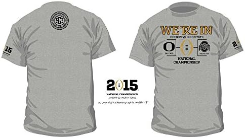 Bucks vs Ducks We're In Exclusive Stadium Collection Dueling Logo Brackets T-Shirt (x-large)