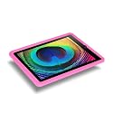 Silikon Case Pink & Displayschoner für neuen Apple iPad Tablet WiFi 16GB 32GB 64GB