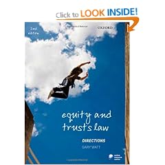 Equity and Trusts Directions (Directions series)
