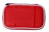 Genuine Carrying Case for DS Lite NDS Lite Nintendo DS Lite (7 Color Option) + BONUS CAR Charger Cigarette Lighter Adapter for Nintendo DS Lite Nitendo (Many Color Available) + Wisdom*Courage Wristband (Red 2nd Edition)