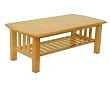 American Furniture Alliance Stanford Mission Coffee Table, Golden Oak