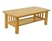 American Furniture Alliance Stanford Mission Coffee Table, Golden Oak