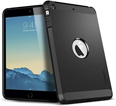 MGM Ipad Mini 3metal Case/ Ipad Mini 2 - Metal Slate （Black)/air Cushioned Protective Case with Dual Layer for Ipad Mini 3