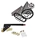 American Shifter 351045 4L60 Shifter 8" E Brake Cable Clevis Trim Kit for CA065