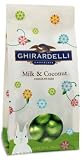 Ghirardelli Chocolate Eggs, Milk and Coconut, 6.5-Ounce Packages (Pack of 4)