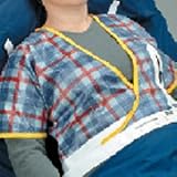 Sleeved Criss-Cross Vest with Shoulder Loops, Plai CRISS