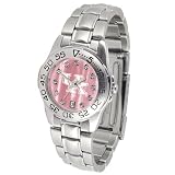 Kentucky Wildcats NCAA Mother of Pearl Sport Ladies Watch (Metal Band)