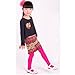 HDE Girl's Stockings Microfiber Opaque Footed Kids Tights (Hot Pink, Small)