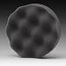 3M Perfect-it Hookit Foam Polishing Pad 05726, Waffle Face, 3 in