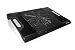 Thermaltake Massive23 LX Laptop Notebook Cooler Oversized 230mm Blue LED Fan USB CLN0015