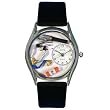 Unisex Doctor Theme Black Leather