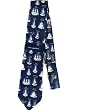 John Ashford Snow Clones Holiday Tie