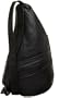AmeriBag Classic Leather Healthy Back Bag tote Medium,Black,one size