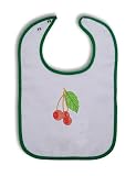 Personalized Baby Bib - Cherries