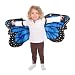 Blue Morpho Butterfly Plush Costume Wings by Adventure Kids: One Size Fits Most with 44 inch Wingspan by Adventure Kids