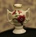 Search : Dollhouse Miniature Floral Vase with Pointed Handles