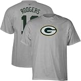 Green Bay Packers Reebok Aaron Rodgers Player Jersey T-Shirt (XX-Large)