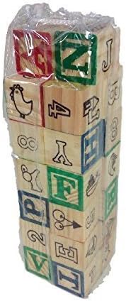 26 pcs wooden blocks