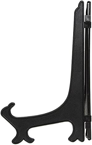 Black 4 Size Display Easel Picture Frame Photo Pedestal Holder, 3 Inch